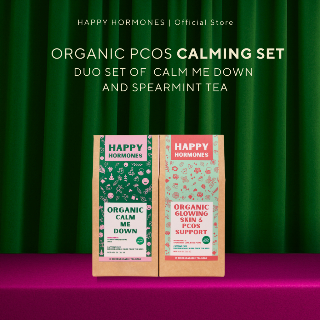 DUO SET OF  CALM ME DOWN  AND SPEARMINT TEA