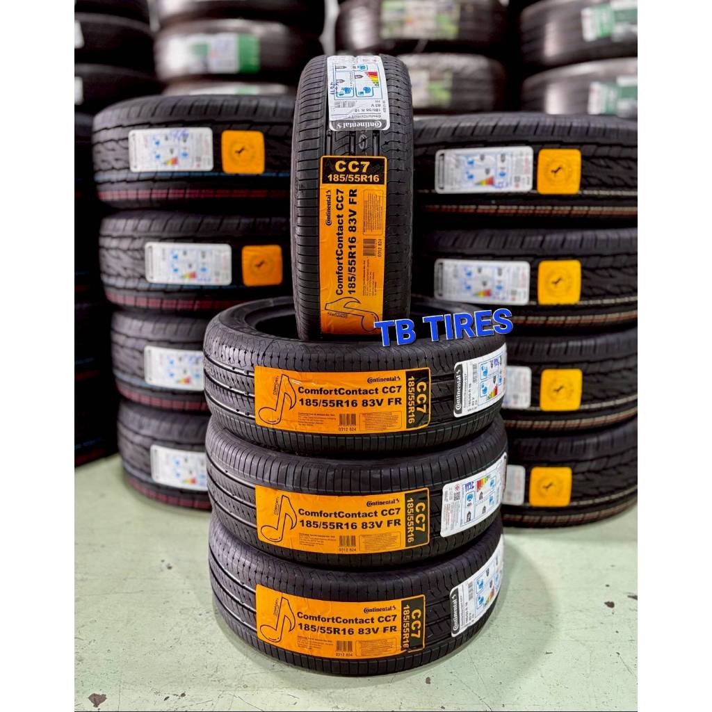 ยางรถยนต์ 185/55R16 83V FR ComfortContact CC7 // Continental (ยางใหม่ปี 2025)