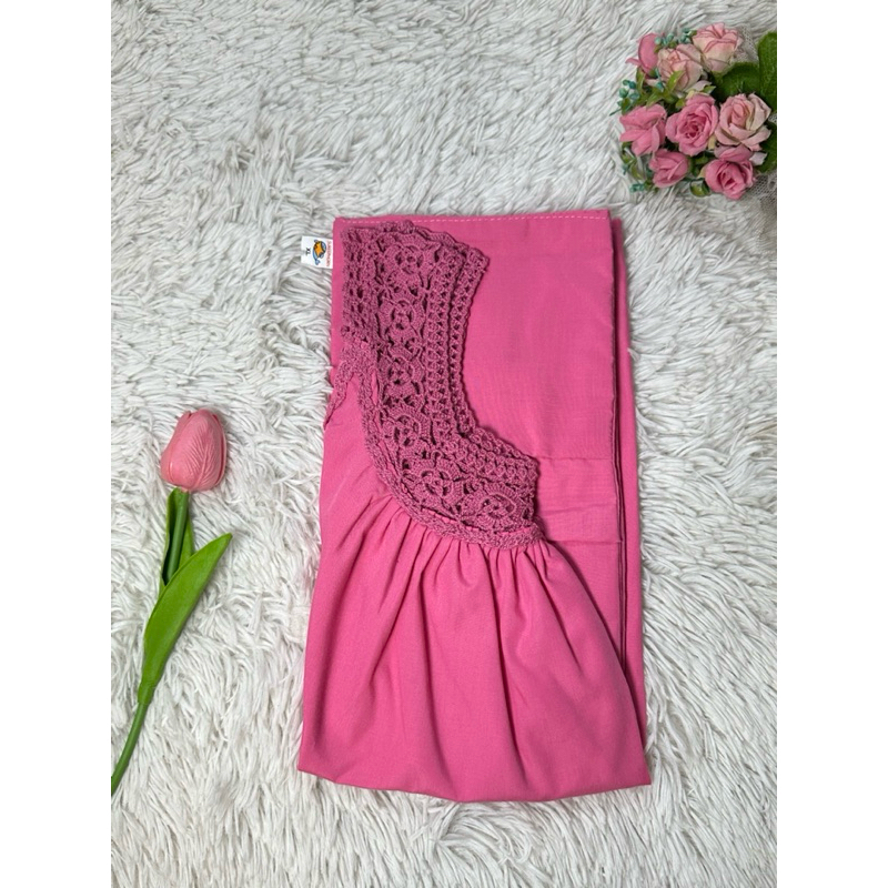 เสื้อคอกระเช้า คอลายถักฝีมือปราณีต  (เเล้วเเต่lot) ผ้าคอตตอน #1สี - รูปที่ 6