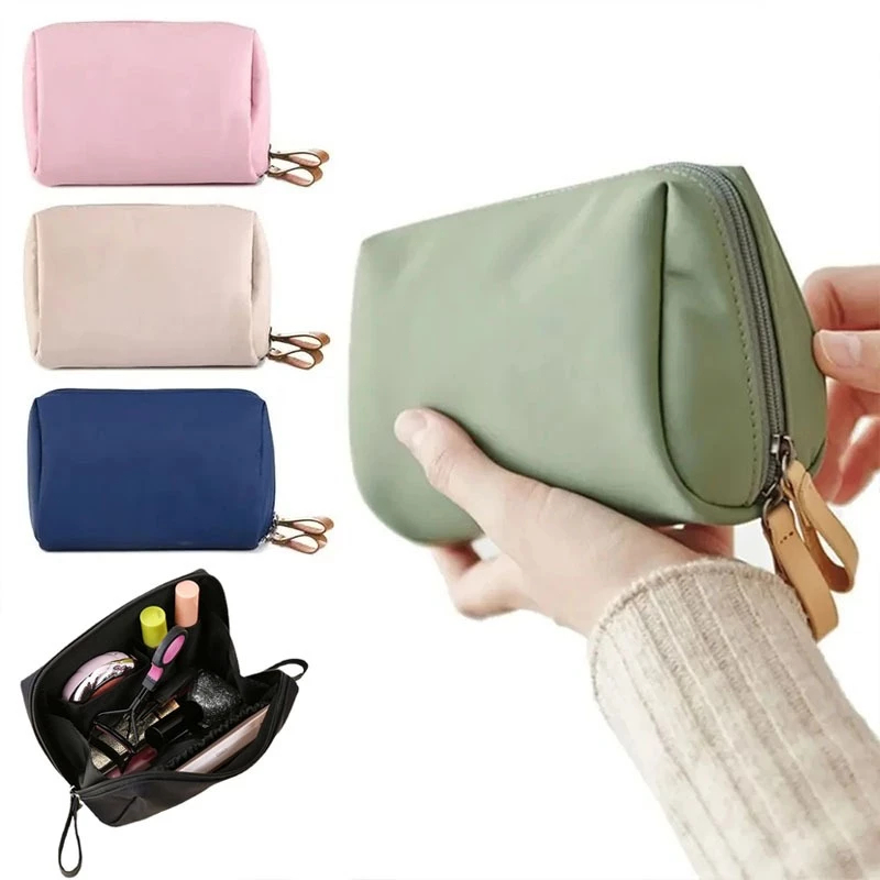 6 สี กระเป๋าเครื่องสำอาง กระเป๋าใส่ลิปสติก กันน้ำ กระเป๋าใส่เหรียญ