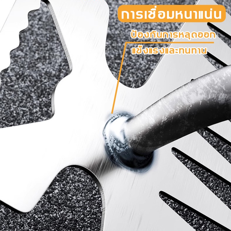 【2 in 1 คราด11ฟัน 】คราดหญ้า คราดมีด้าม คราด คาดหญ้าเหล็ก ง่ายและประหยัดแรงงาน ถอนรากถอนโคน คลายดิน แข็งแรง ทนทาน - รูปที่ 4