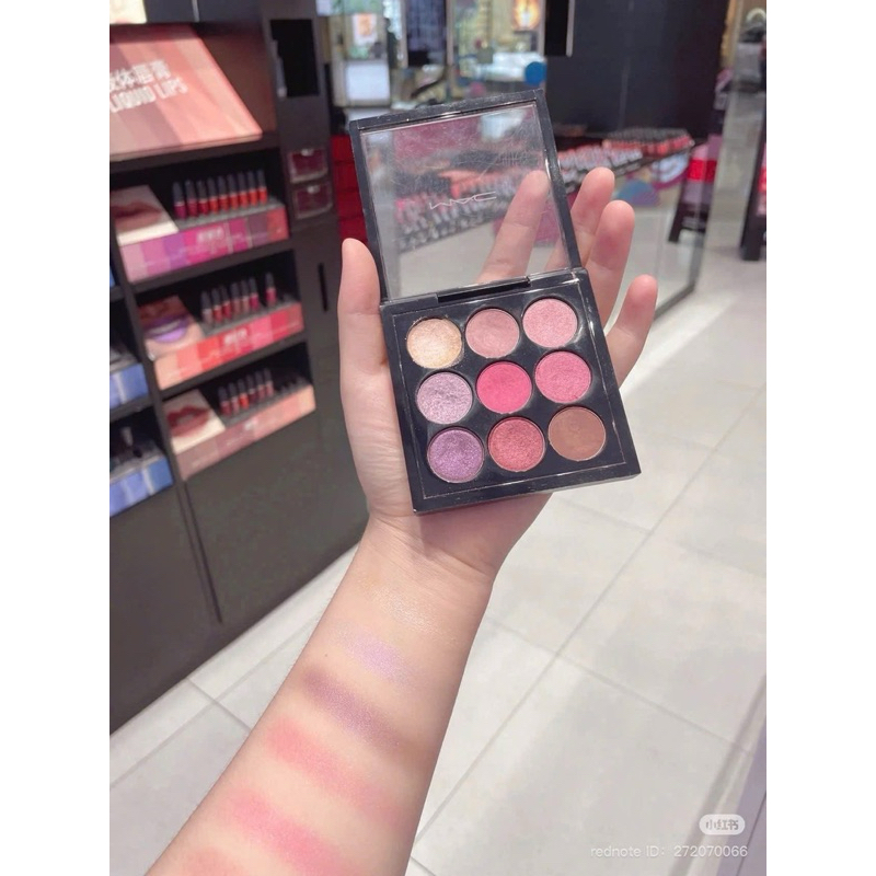 แท้💯% MAC Eyeshadow พาเลททาตา 9 เฉดสีสวยสีแน่นชัด แต่งได้หลายลุคค่ะ พร้อมส่ง ของแท้รับประกันค่ะ ❤️ - รูปที่ 6