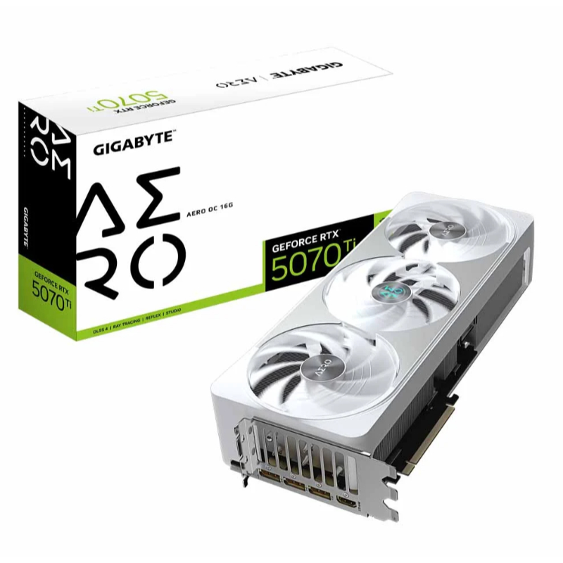 VGA GIGABYTE GEFORCE RTX 5070 TI AERO OC 16G - 16GB GDDR7