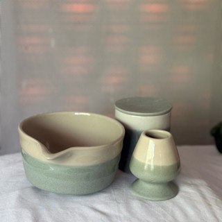 ถ้วยมัทฉะ สำหรับชงชาเชียว ขนาดปากกว้าง 5 นิ้ว คละสี