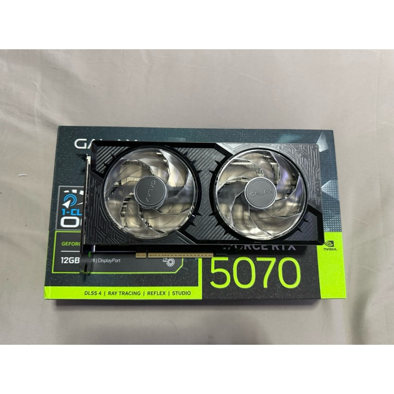 RTX 5070 12GB GALAX 1CLICK OC  มือสอง ประกันศูนย์ไทย