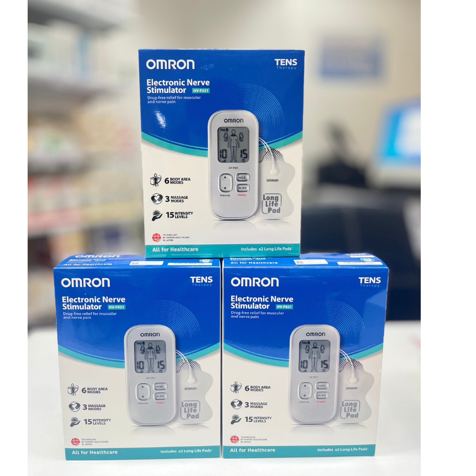 OMRON Electronic Nerve Stimulator HV-F021 ออมรอน เครื่องนวดไฟฟ้า 365wecare