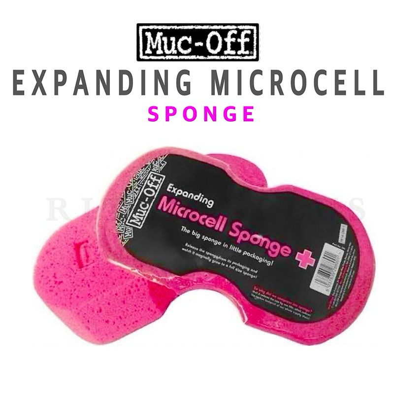 ฟองน้ำล้างจักรยาน MUC-OFF รุ่น Expanding Microcell Sponge