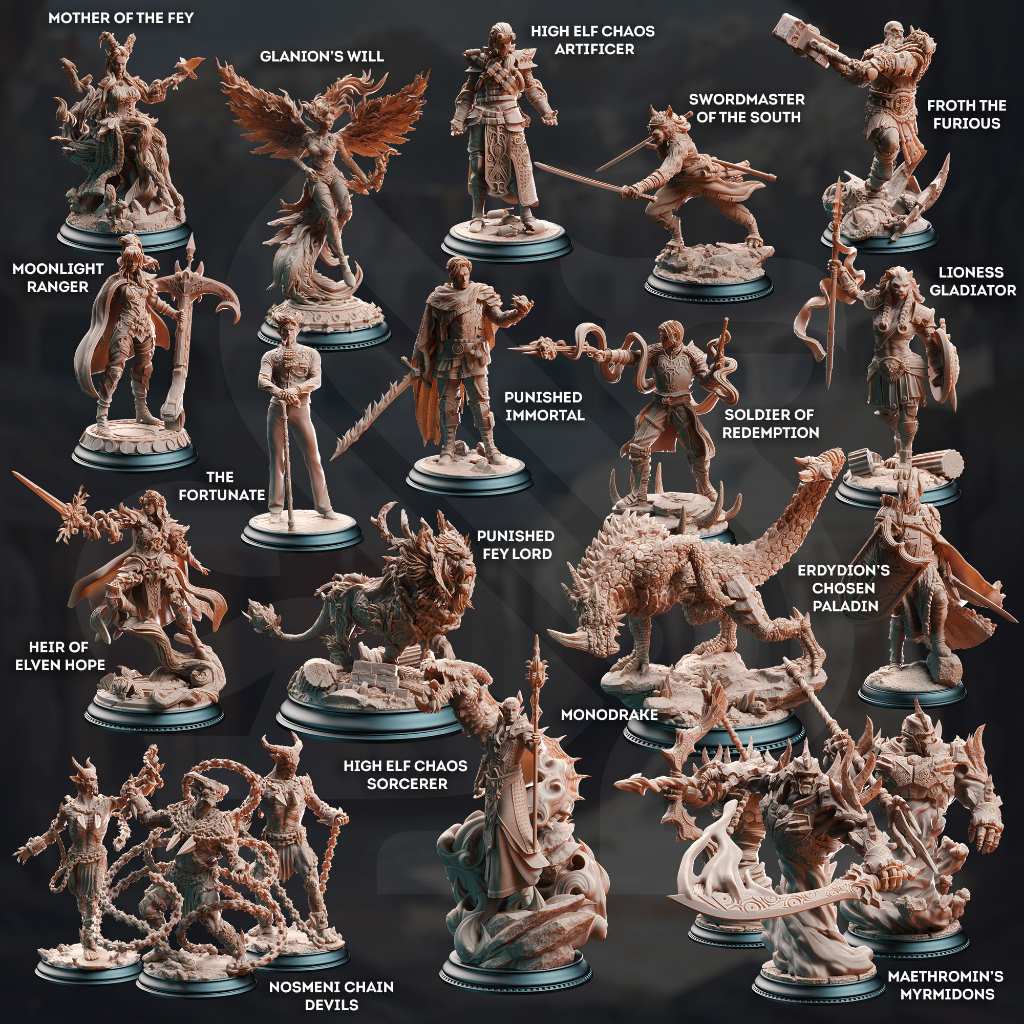 Crucible of the Chosen - โมเดลสำหรับ DnD miniature,[Made to order ส่งพัสดุภายใน 1-3 วัน]