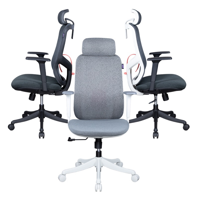 💢แถมแผ่นรองเม้าส์💢เก้าอี้ Nubwo NXRG06 Ergonomic Fabric Memory Foam เก้าอี้เพื่อสุขภาพ ของแท้ประกันศ