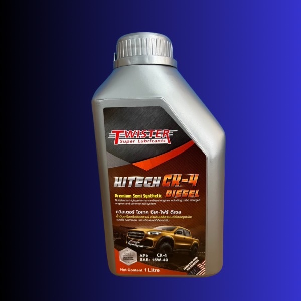 Twister HITECH CK-4 15/40 Diesel Engine Oil SAE 15W-40 (1ลิตร)