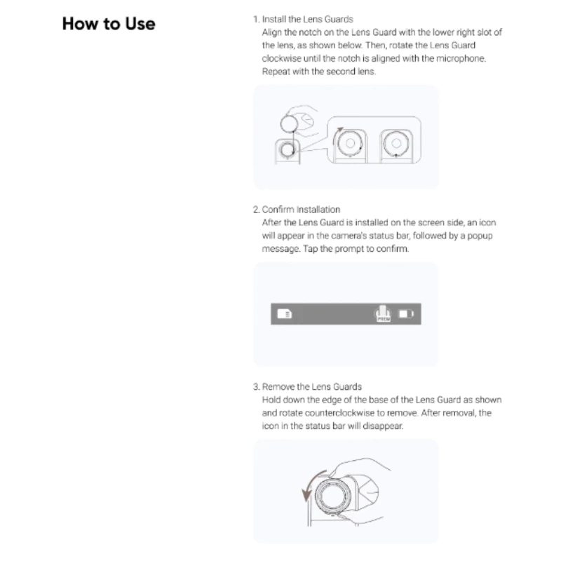 Insta360 X5 Premium Lens Guards รับประกัน 1 ปี thumbnail 7