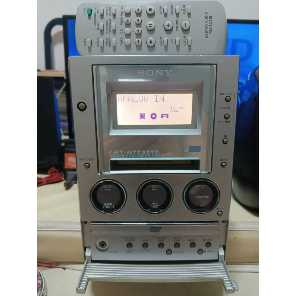 เครื่องเสียง ญี่ปุ่น มือสอง โฮมเธียเตอร์ Home Theater SONY micro hi-fi component รุ่น HCD-M700