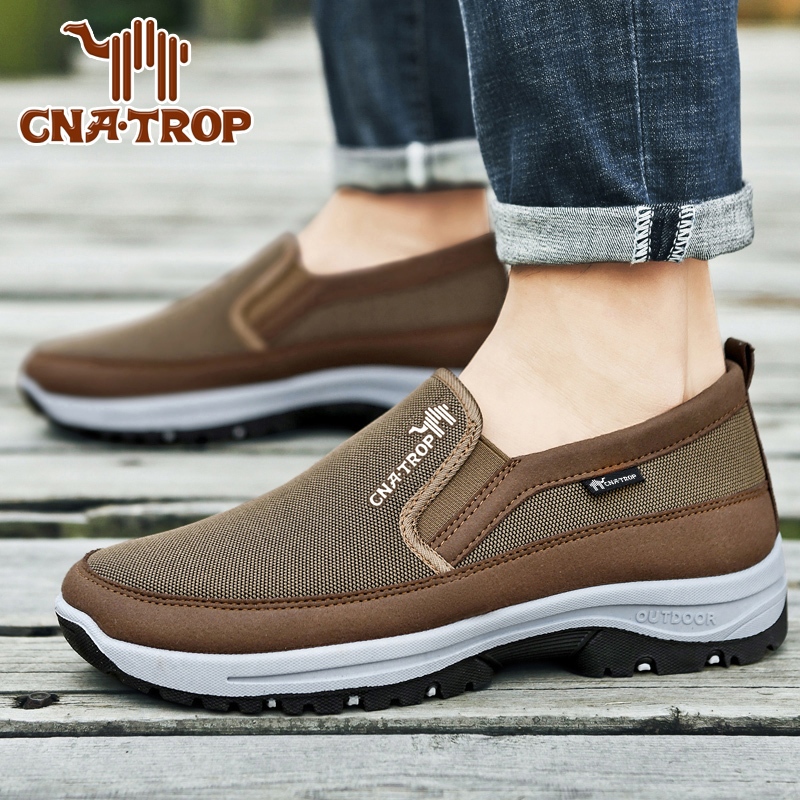 【CNA.TROPCanvas】รองเท้าวิ่งออกกำลังกายที่สวมใส่สบาย ระบายอากาศได้ดี สวมใส่ง่าย รองเท้ากีฬาผู้ชายทันสมัย ​​รองเท้าลำลอง ร