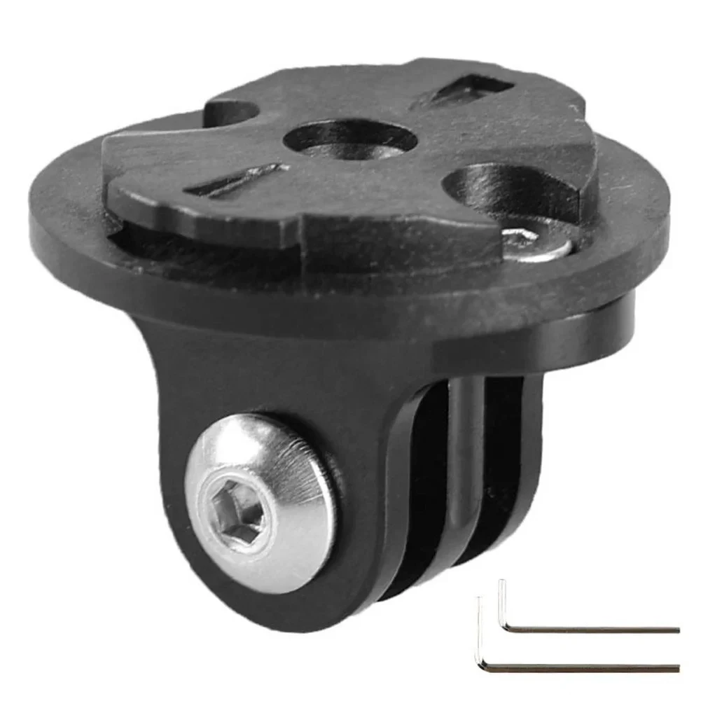 เม้าท์อะแดปเตอร์ยึดไมค์/ไฟฉาย/กล้อง Gopro ติดจักรยานแบบปรับมุมได้ Mount Bike Computer Holder Adapter for Gopro Garmin thumbnail 6