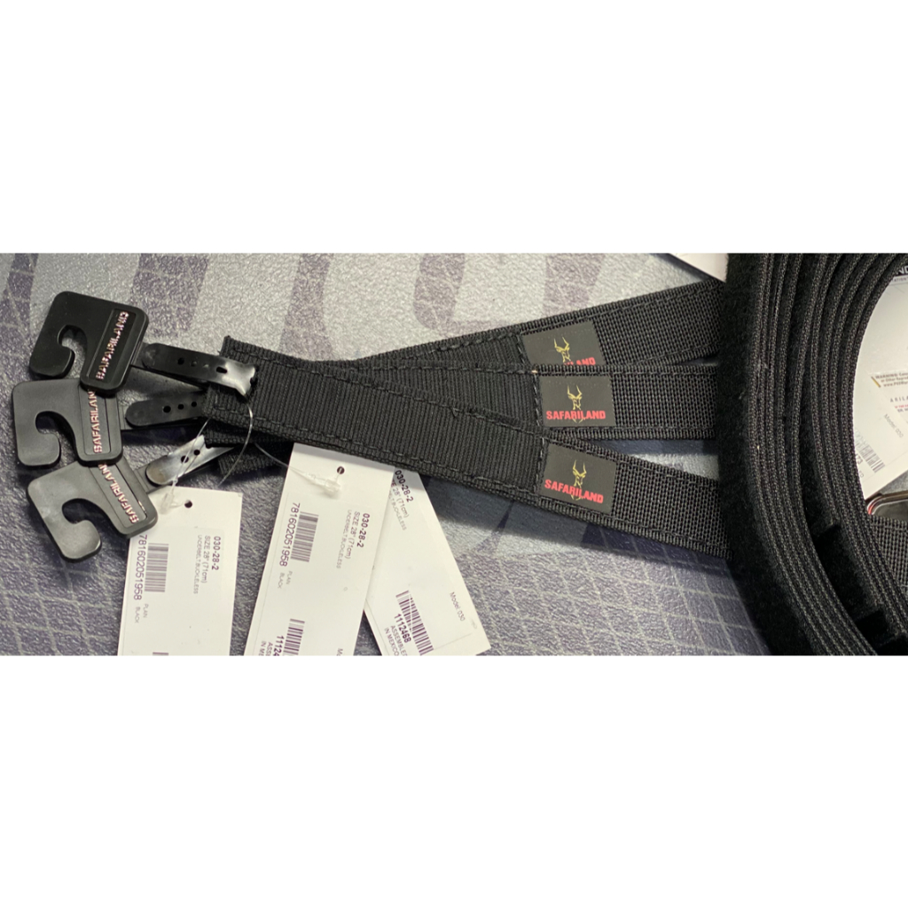 เข็มขัดเส้นใน Buckleless Competition Belt Liner w/ Hook-and-Loop, 1.5" (38mm)