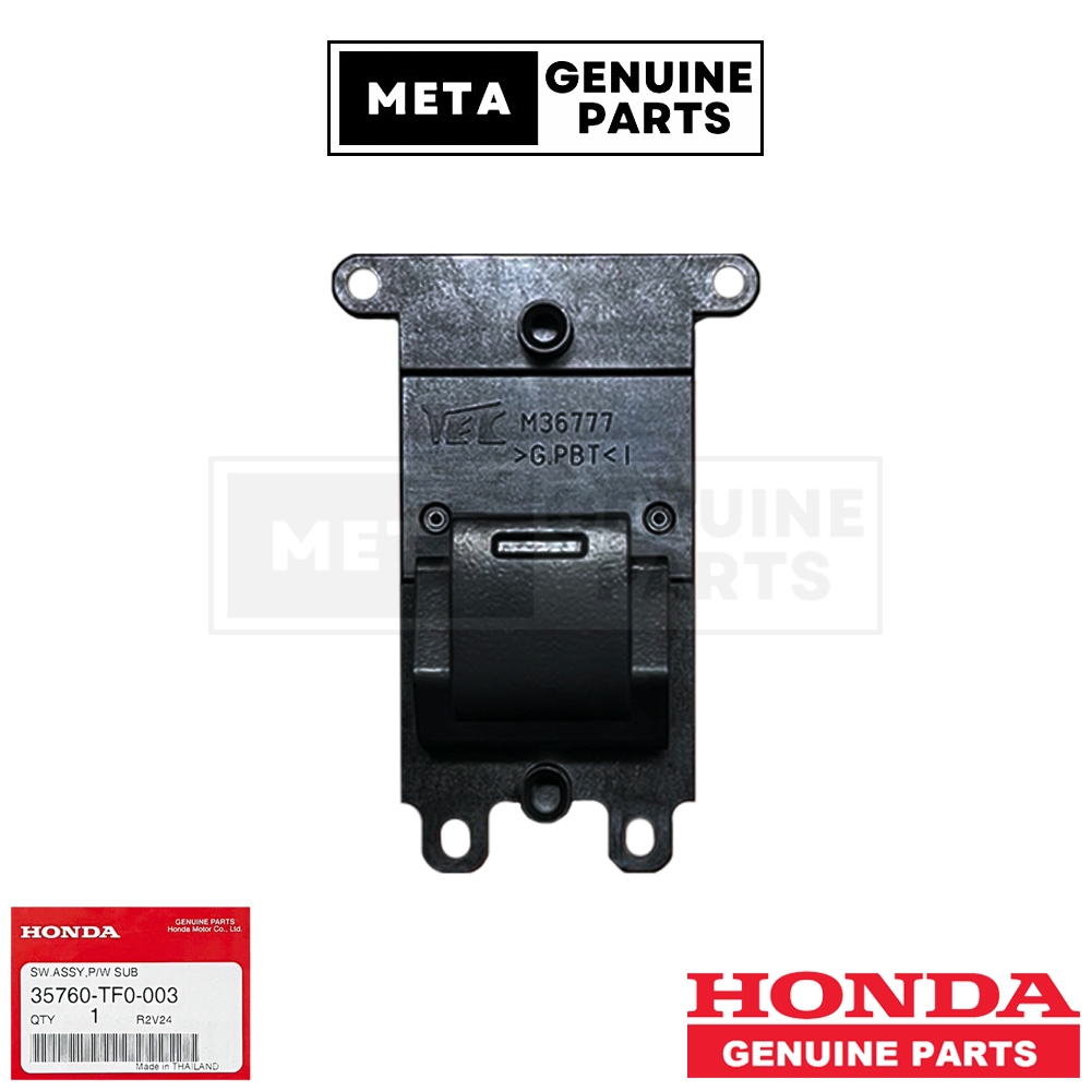 (แท้ศูนย์100%)สวิตซ์กระจกไฟฟ้า HONDA CIVIC FB ปี2012-2015,CITY ปี2008-2013,JAZZ GE ปี2008-2013,CRV GEN3