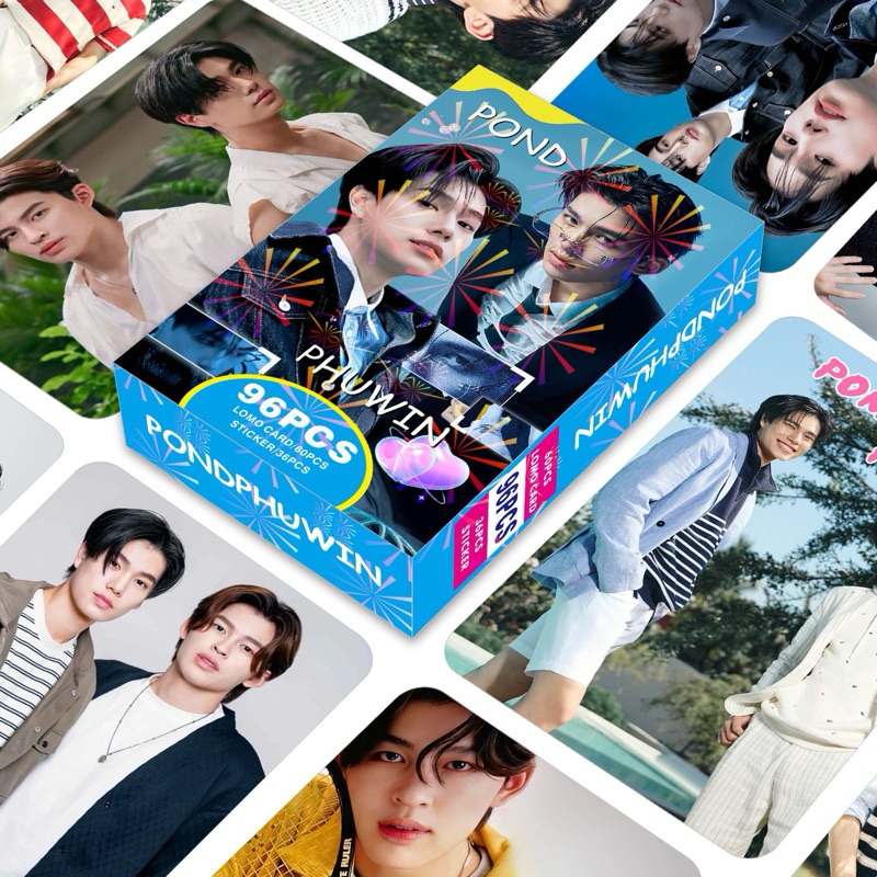 พร้อมส่ง Lomo card PondPhuwin แบบ 30 ใบ และ 60 ใบ พร้อมส่งจากในไทย