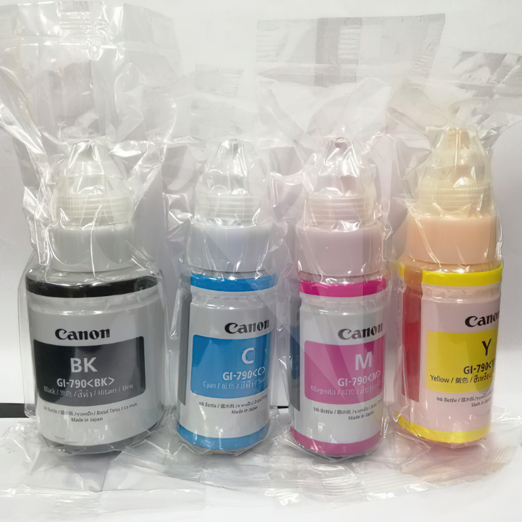 หมึก canon g2010 แท้💯%ต้นฉบับภาษาญี่ปุ่น GI-790 / G1000 / G2000 / G3000 / G1010 / G2010 / G3010（สามารถออกใบเสร็จได้）