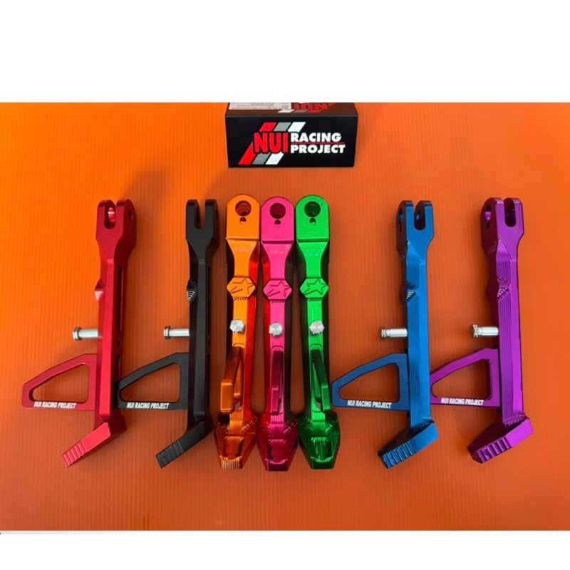 ขาตั้งโหลดPCX160ปี2025 งานCNC 3Dทั้งตัว แบรนด์Nui Racing สีสวยๆตรงปก ราคา ถูกที่สุด ดีลบีเคเค