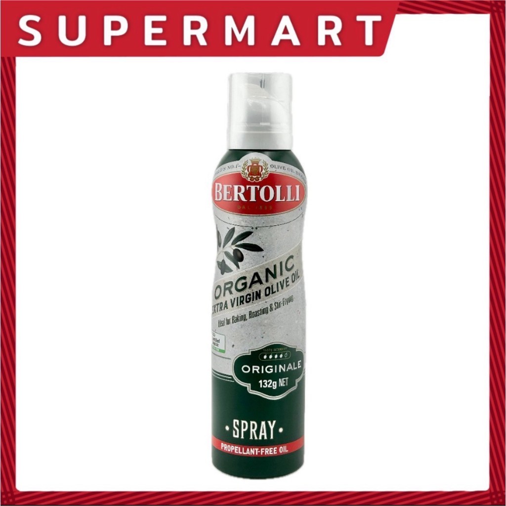 SUPERMART Bertolli Organic Extra Virgin Olive Oil Spray 132 g. #1115917