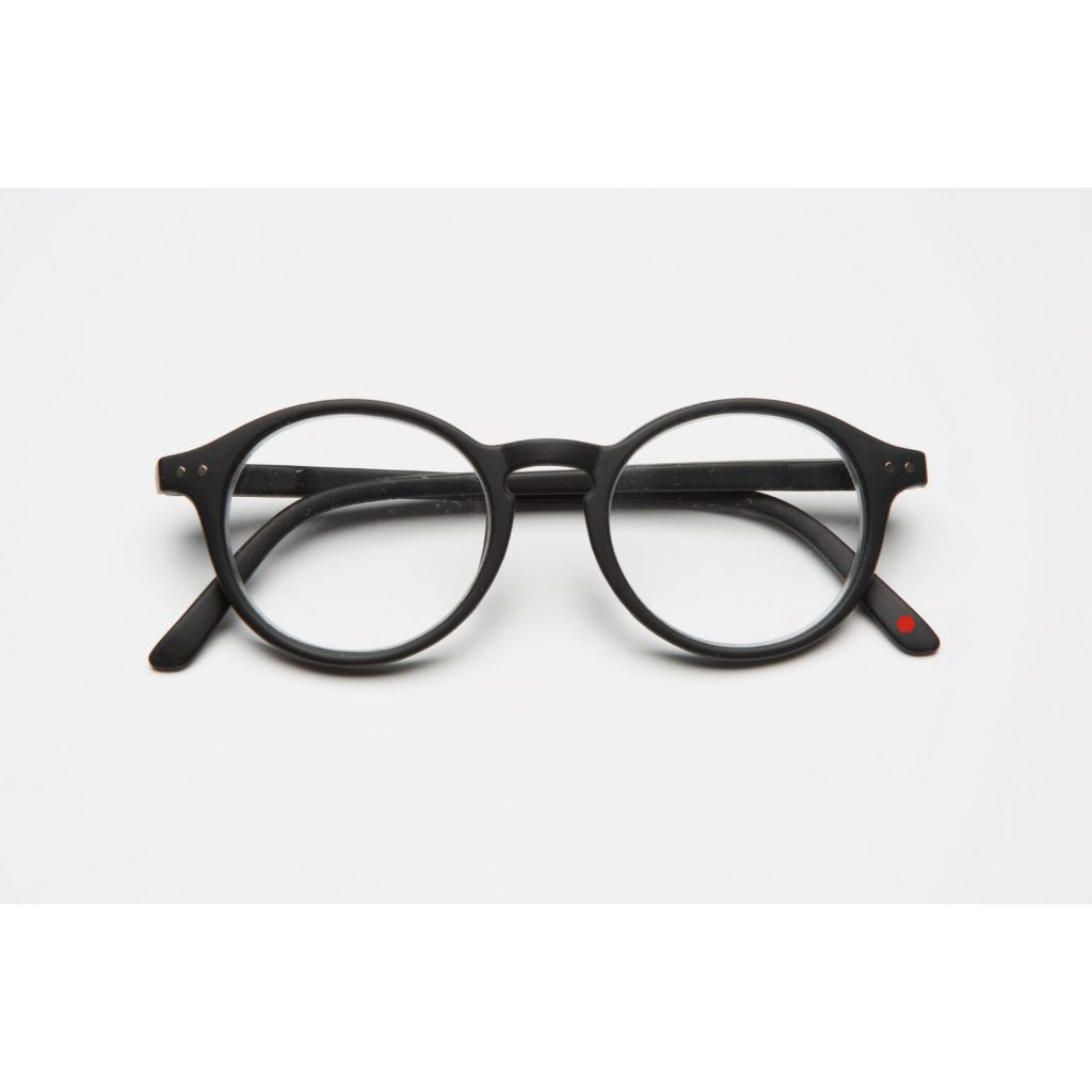 B+D نظارة قراءة LOOP READER — أسود مطفي — صورة 5