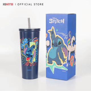 [พร้อมส่ง] IGNITE แก้วสแตนเลสเก็บอุณหภูมิ ร้อน-เย็น ลาย Stitch สินค้าลิขสิทธิ์แท้