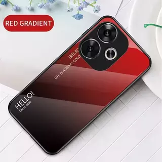 Case A5pro เคสกันกระแทก ไล่สี สำหรับ Oppo A5 Pro เคสกระจก ขอบนิ่ม TPU CASE