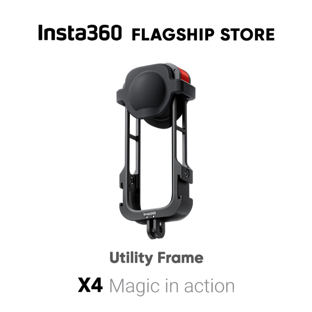 Insta360 X4 Utility Frame เคส กล้องแอคชั่น วัสดุโลหะ กันกระแทก กันรอย ทนทานปลอภัย Action camera Case