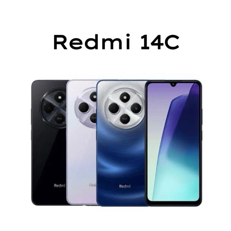 Redmi 14C RAM6/8GB/ROM128/256GB เครื่องแท้เคลียร์สต็อกสินค้าพร้อมจัดส่ง