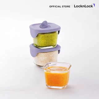 LockLock กล่องแก้วใส่อาหารสำหรับเด็ก Baby Food Container 230 ml. รุ่น LLG509S3
