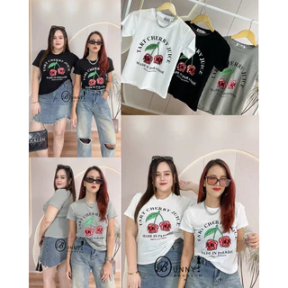 A180 BunnyFashion เสื้อสลาฟสกรีนลาย มี 3 ขนาดไซส์ เนื้อผ้าบาง