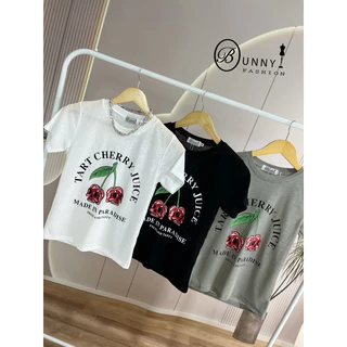 A180 BunnyFashion เสื้อสลาฟสกรีนลาย มี 3 ขนาดไซส์ เนื้อผ้าบาง