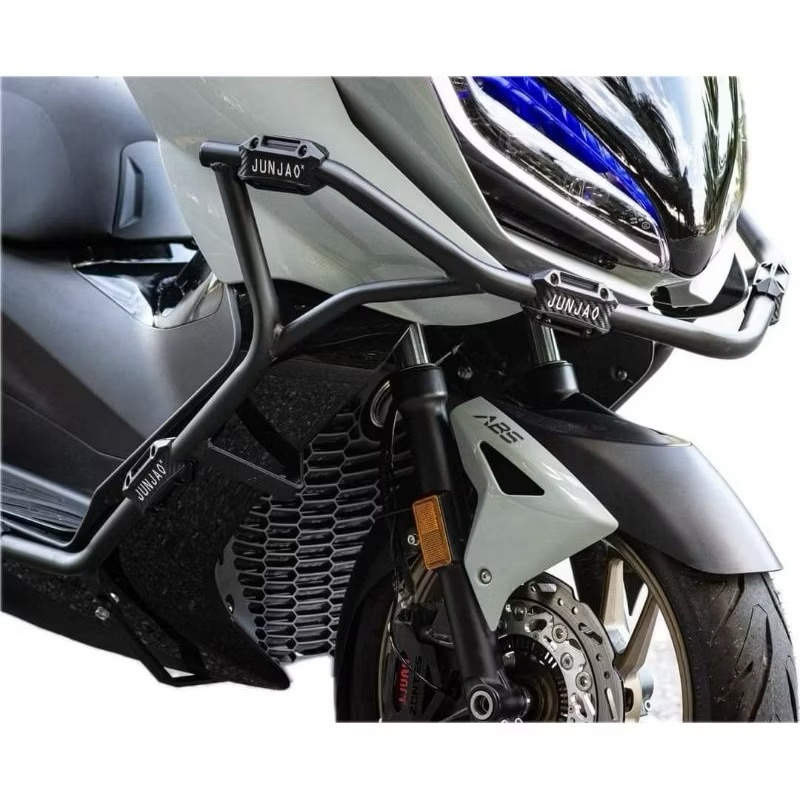 แคชบาร์ zontes350E หน้าเต็มไม่เจาะพักหรือตัวรถฟรีปะกับ