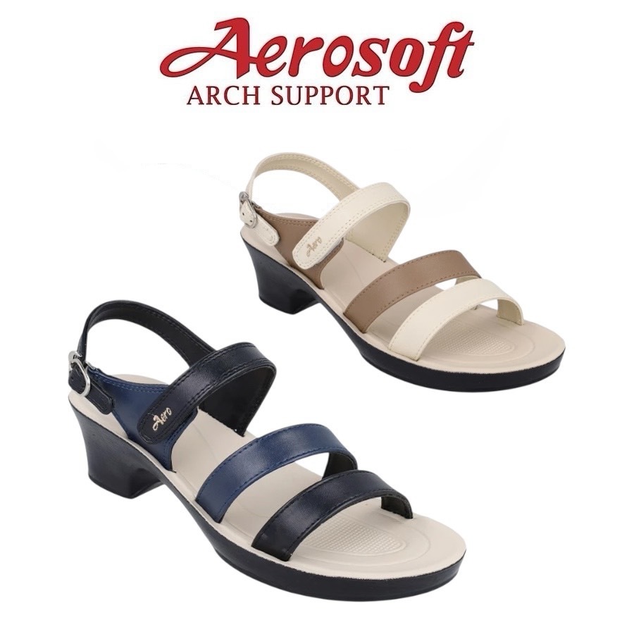 LA3184 Aerosoft รองเท้ารัดส้นผู้หญิง 35-41
