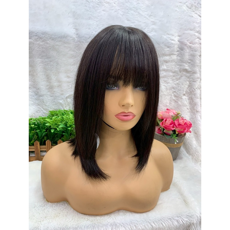 🔥ผมแท้🔥ฟ้าใสวิกผม CALAWIGS-2020 วิกผมแท้ ทอเครื่องหนังเสกข้างบน รหัส 6224-35cm - รูปที่ 4