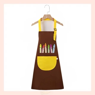 มาใหม่! ผ้ากันเปื้อนสำหรับเด็ก 1-8 ขวบ Kids Apron 1-8 Y สำหรับทำกิจกรรมต่างๆ เช่น กิจกรรมทำอาหาร กิจกรรมศิลปะ