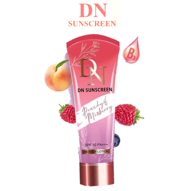 ☀️กันแดดดีเอ็น DN SUNSCREEN SPF50 PA+++ ปกปิดผิวเรียบเนียน (100 มล.)