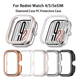 【🔥เคส+สาย🔥】สาย Redmi Watch 4 5 สายรัดโลหะ + PC / Dimomd กรณี Redmi Watch 4 5 Watchbands Bracelet Strap