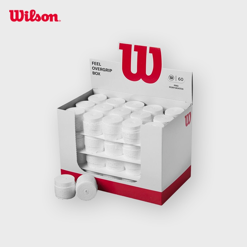 Wilson PRO OVERGRIP PERFORATED 60 Pack WR8438001001 Official Store