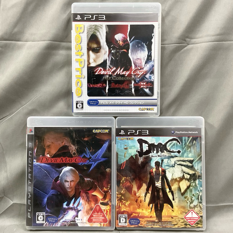 แผ่นแท้ [PS3] รวมทุกภาค Devil May Cry (Japan) DMC 4 DevilMayCry HD Collection 1 + 2 + 3 Special DmC