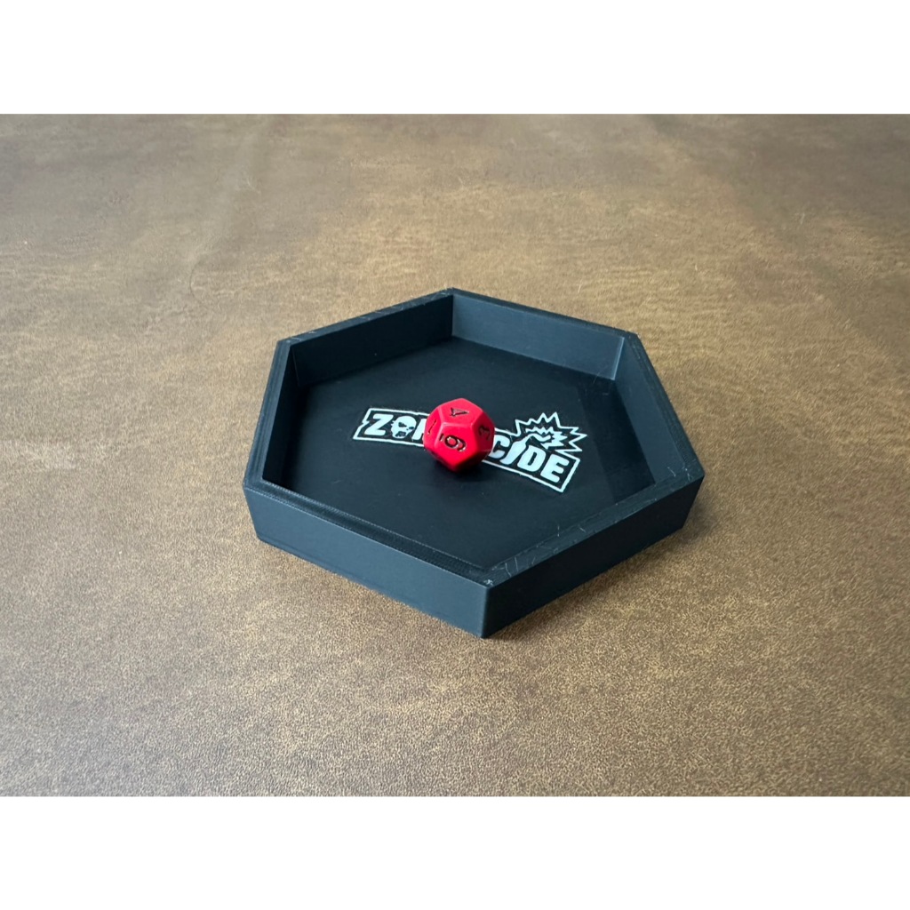 [Plastic] Dice Tray for Game/ Board Game: Zombicide - ถาดทอยเต๋าสำหรับเกมซอมบิไซด์