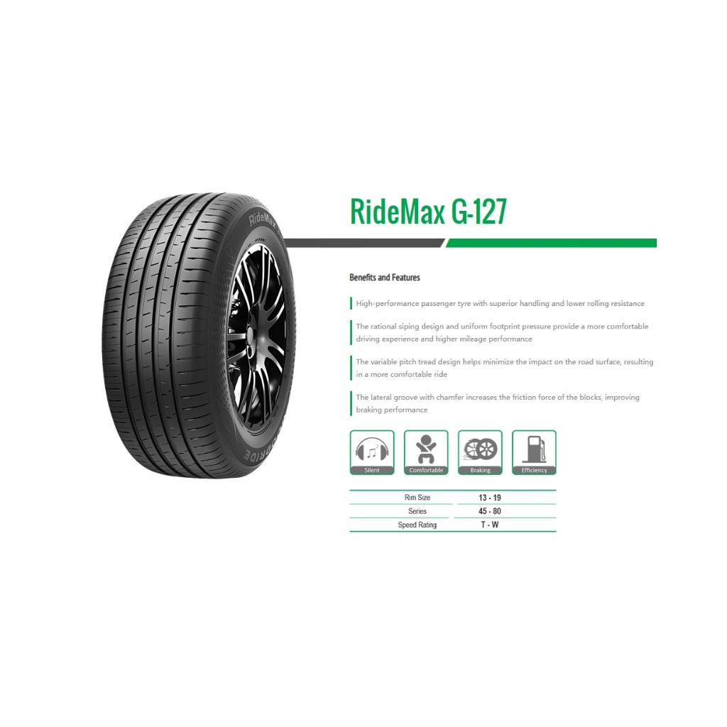 GOODRIDE ยางรถยนต์ 265/65R17 (ล้อขอบ 17) รุ่น G127 4 เส้น (ยางรุ่นใหม่ปี 2025)+ประกันอุบัติเหตุ - รูปที่ 3