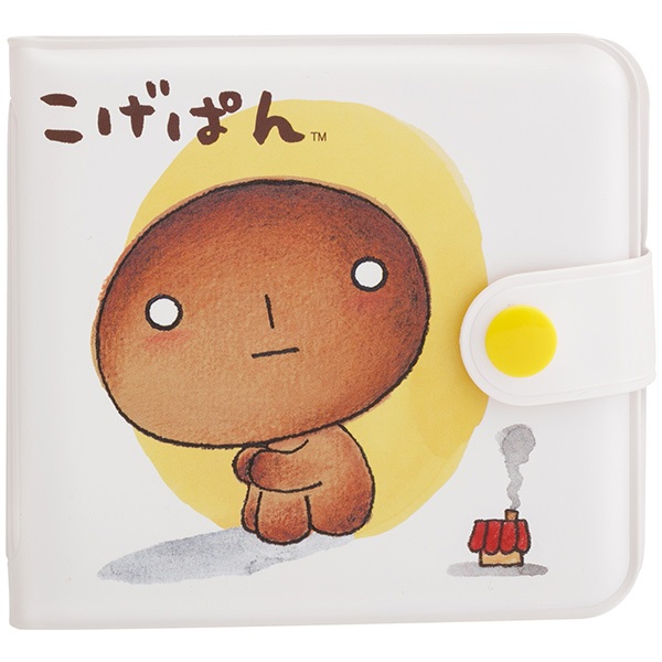 กระเป๋าสตางค์พับ kogepan ลายขนมปังดำ ขนาด ประมาณ. วัสดุ 90 x 95 x 10 มม. ผลิตจาก PVC มีช่องด้านใน ราคา ถูกที่สุด ดีลบีเคเค