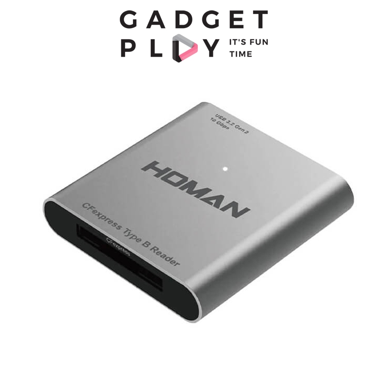 [กรุงเทพฯส่งด่วน] Homan CFexpress Card Reader Type-B อ่านไฟล์เร็ว USB-C สำหรับกล้องโปร ถ่าย 4K/RAW