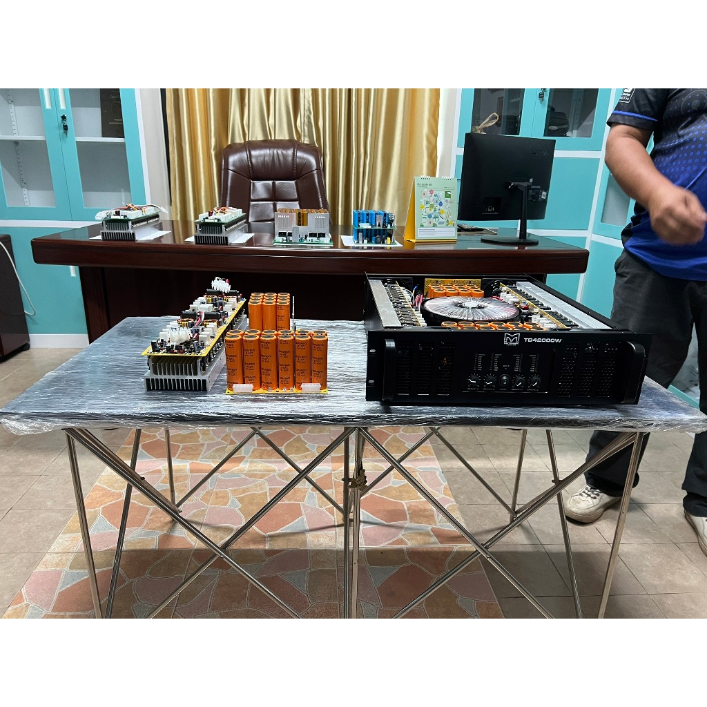 Martin TD-42000W  แอมป์ มาติน 4CH แรงที่สุด ณ ตอนนี้