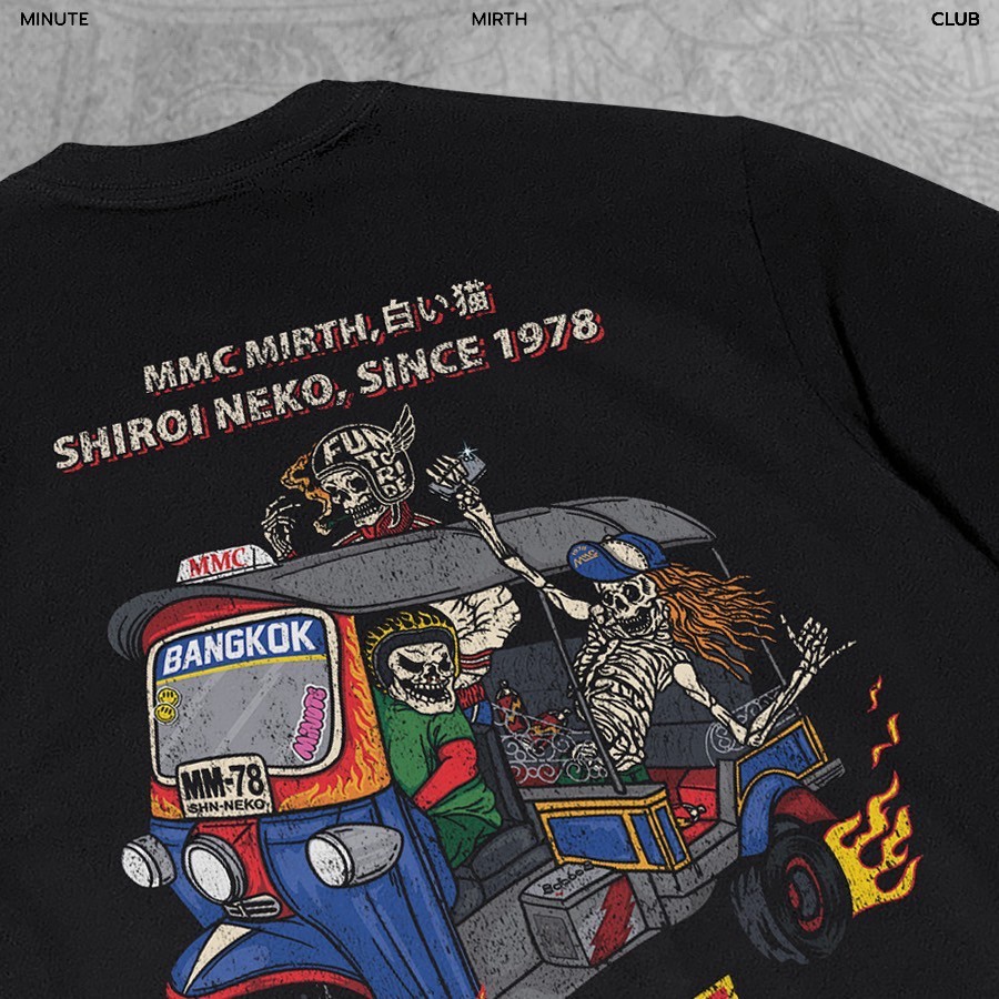 Power7 x Minute Mirth เสื้อยืดสตรีทแฟชั่น คอลเลคชั่นใหม่จากแบรนด์ Minute Mirth (MTH-045) — صورة 5