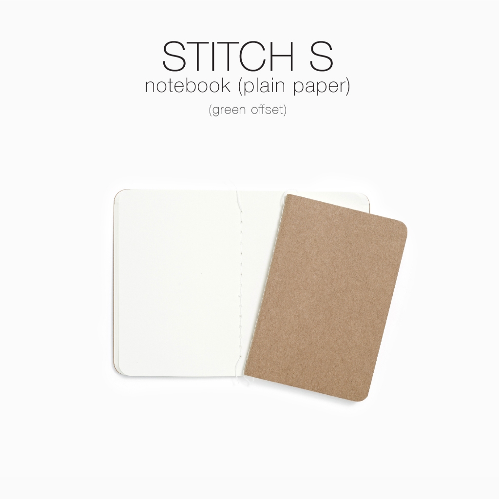 labrador Notebook stitch S (plain) offset สมุดโน๊ตแบบเย็บสันปก (ไม่มีเส้น) LPS030