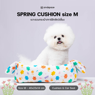 เบาะนอนสัตว์เลี้ยง SPRING CUSHION size M คาร์ซีทกลางรถและเบา…