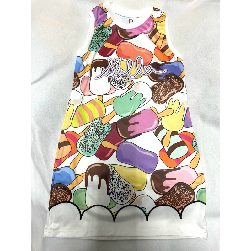 เดรสสั้น แขนกุด silla มือ1