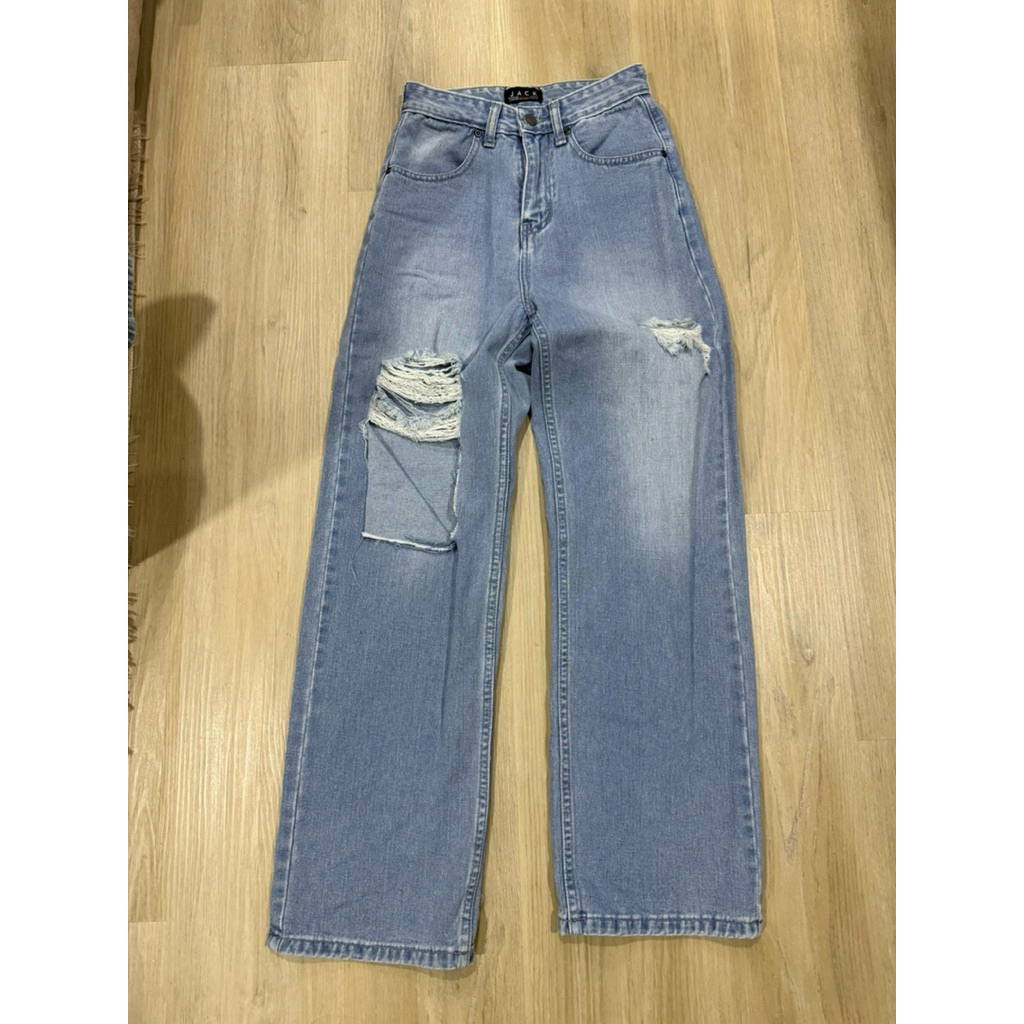 กางเกงยีนส์ jack russel แท้💯เอวสูง S